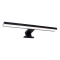 LED Badkamer spiegelverlichting SAMOS LED/8W/230V 4000K 40 cm IP44 zwart