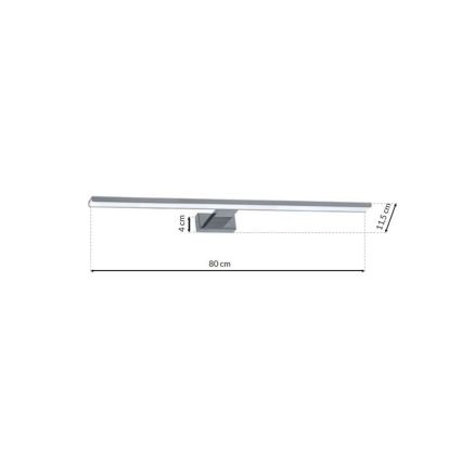 LED Badkamer spiegelverlichting SHINE LED/15W/230V IP44