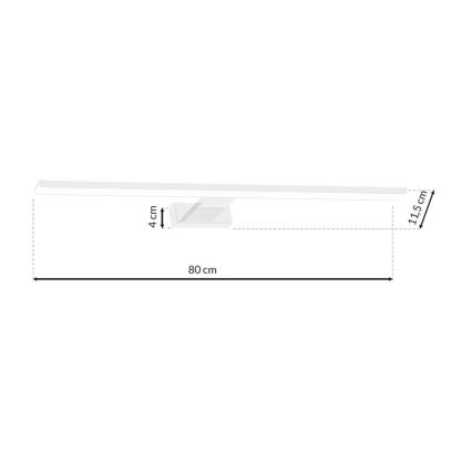 LED Badkamer spiegelverlichting SHINE WHITE LED/15W/230V IP44