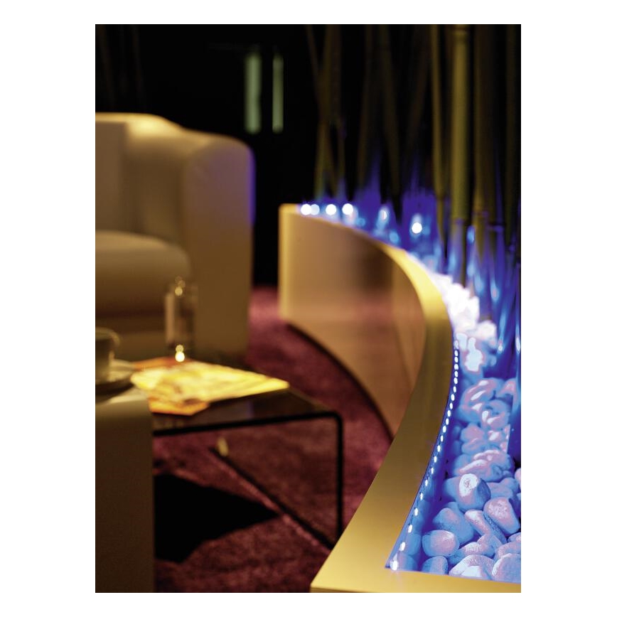 LED badkamer strip LED/24W/12V 5 m IP65 blauw