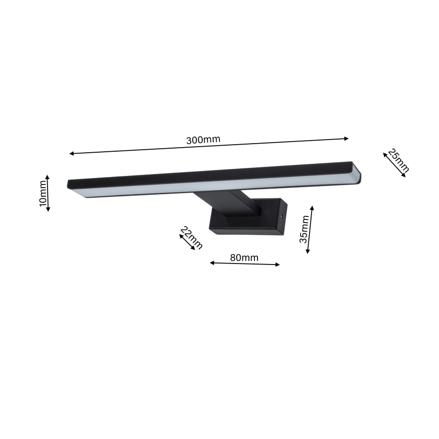 LED Badkamer wandverlichting SHINE 1xLED/7W/230V IP44