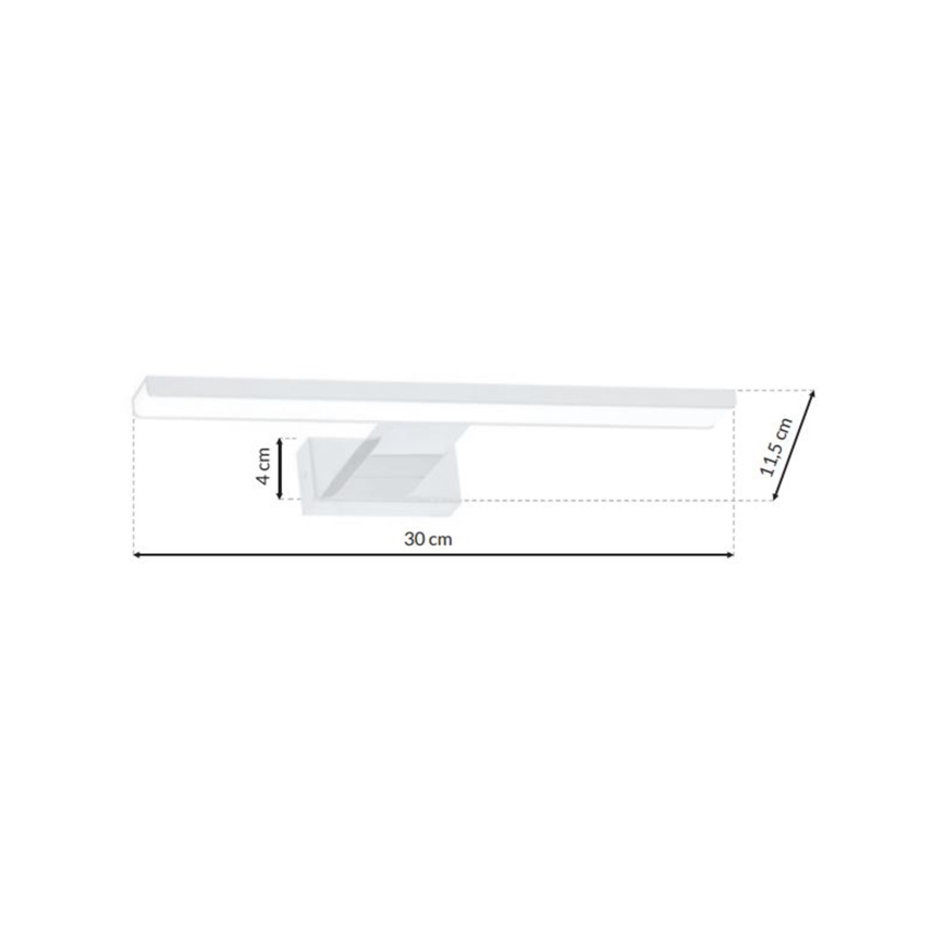 LED Badkamer wandverlichting SHINE 1xLED/7W/230V IP44