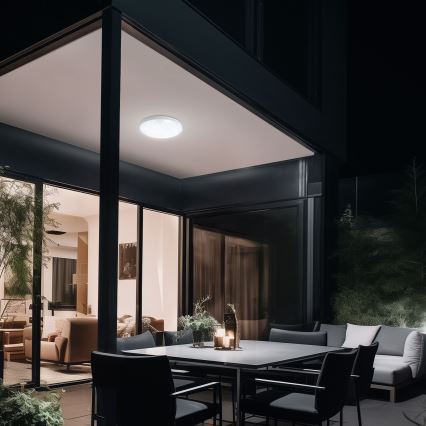 LED Badkamer wandlamp met bewegingssensor NYMPHEA PROXI LED/18W/230V IP54 4000K