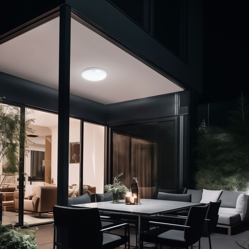 LED Badkamer wandlamp met bewegingssensor NYMPHEA PROXI LED/18W/230V IP54 4000K