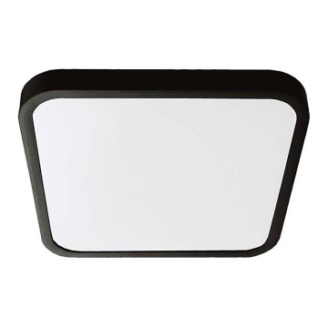 LED Badkamerplafondlamp SAMSUNG CHIP LED/48W/230V IP44 6500K 42x42 cm zwart