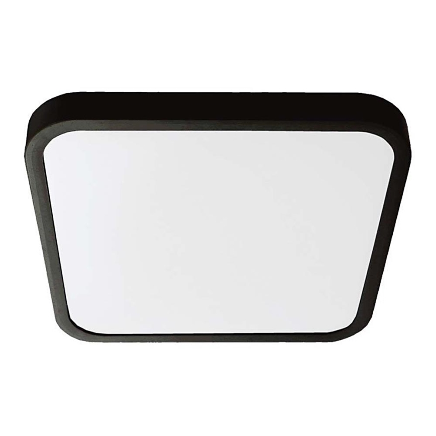 LED Badkamerplafondlamp SAMSUNG CHIP LED/48W/230V IP44 6500K 42x42 cm zwart