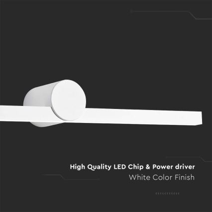 LED badkamerspiegelverlichting 10W/230V 3000K IP65 wit