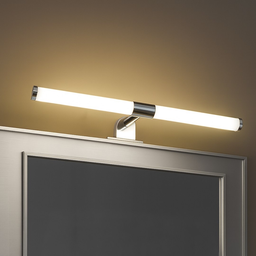 LED-badkamerspiegelverlichting 2-in-1 APA LED/6W/230V 40 cm IP44 glanzend chroom