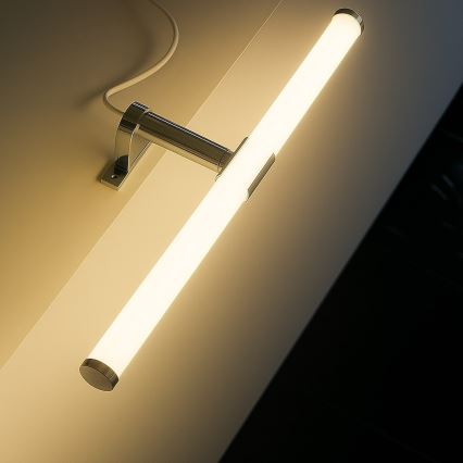 LED-badkamerspiegelverlichting 2-in-1 APA LED/6W/230V 40 cm IP44 glanzend chroom