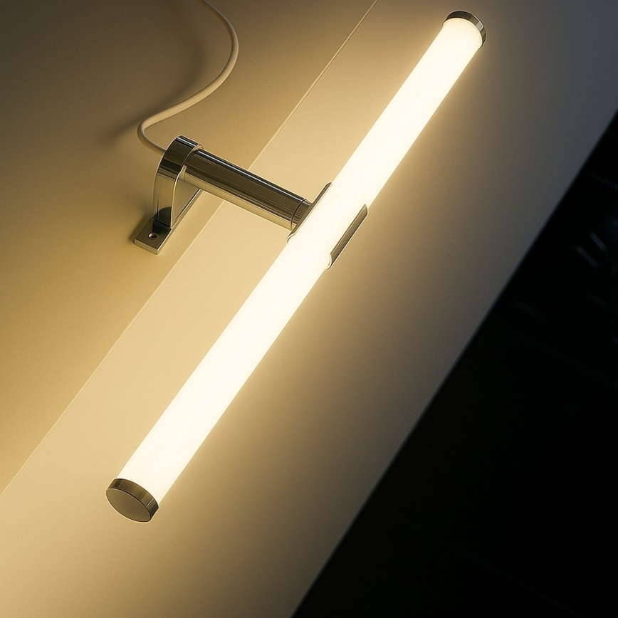 LED-badkamerspiegelverlichting 2-in-1 APA LED/6W/230V 40 cm IP44 glanzend chroom
