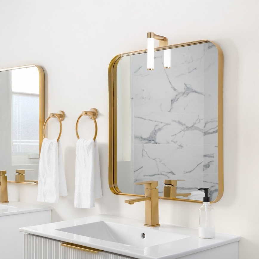 LED-badkamerspiegelverlichting APA MINI LED/4W/230V IP44, goudkleurig