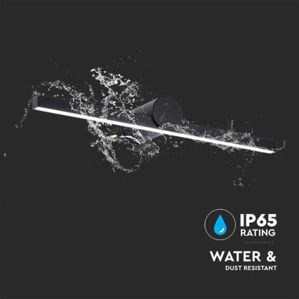 LED-badkamerspiegelverlichting LED/10W/230V 3000K IP65 zwart