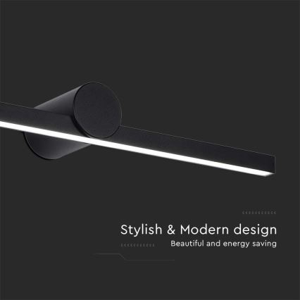 LED-badkamerspiegelverlichting LED/10W/230V 3000K IP65 zwart