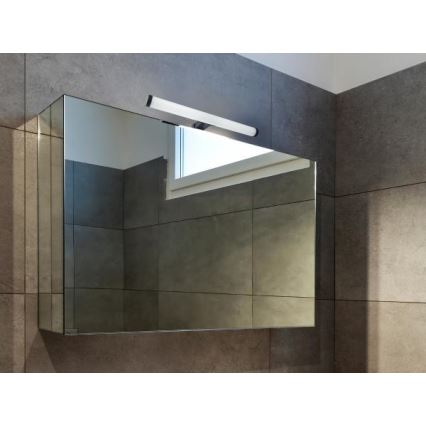 LED badkamerspiegelverlichting LED/8W/230V 30 cm IP44 zwart