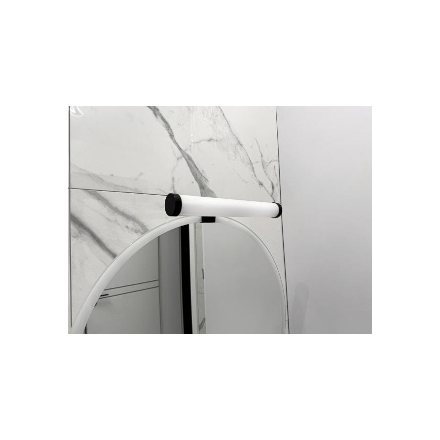 LED badkamerspiegelverlichting LED/8W/230V 30 cm IP44 zwart