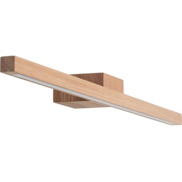 LED Badkamerverlichting spiegel AQUAVIVA LED/12W/230V 80 cm IP44 eiken