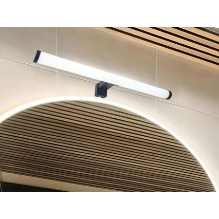 LED-badkamerverlichting voor spiegel LED/10W/230V 45 cm IP44 zwart