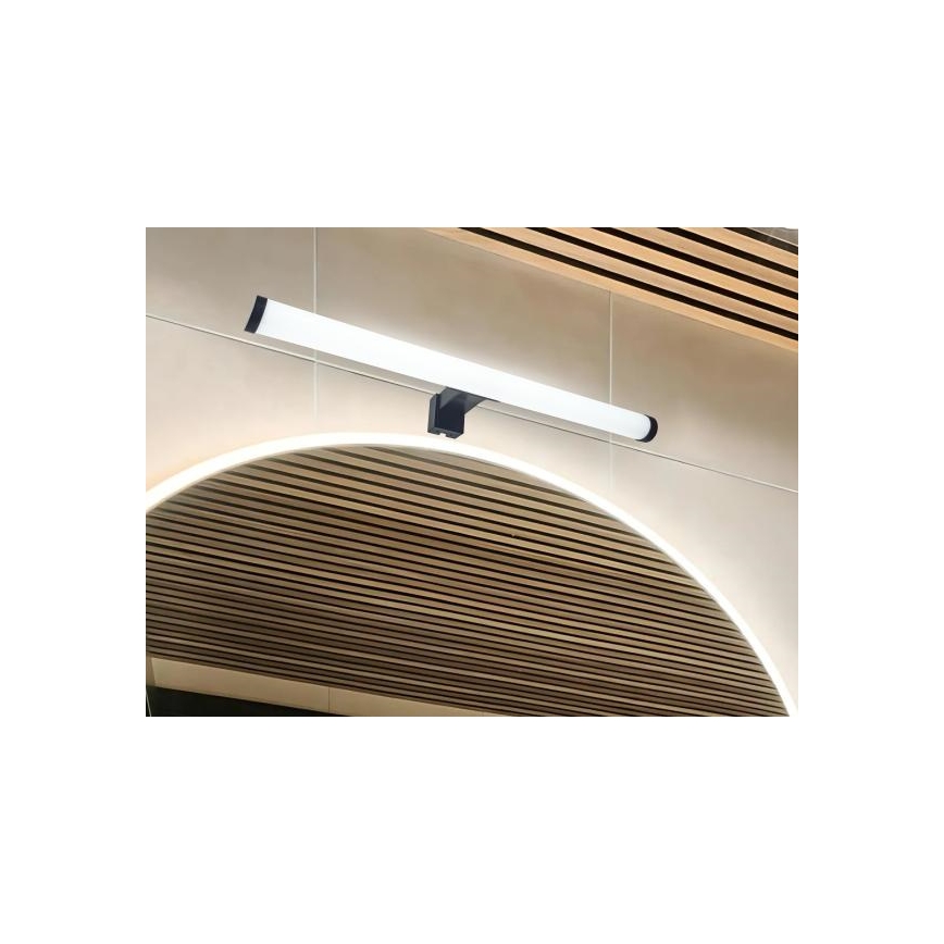 LED-badkamerverlichting voor spiegel LED/10W/230V 45 cm IP44 zwart