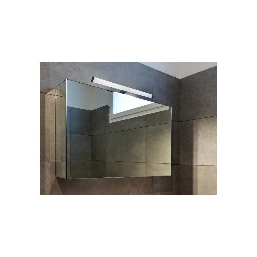 LED-badkamerverlichting voor spiegel LED/10W/230V 45 cm IP44 zwart