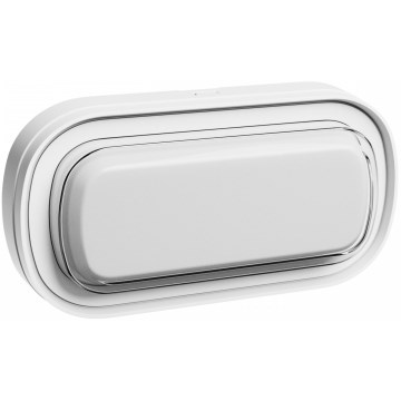 LED Badkamerwandlamp PASTILO LED/10W/230V 2700/4000/6000K IK10 IP54 wit ovaal