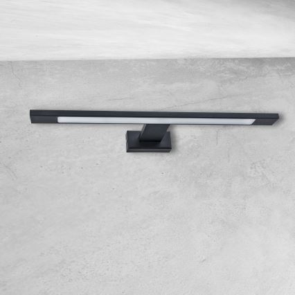 LED-badkamerwandlamp SHINE LED/7W/230V 40 cm IP44 zwart