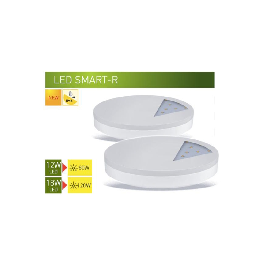 LED Badkamker plafondlamp LED/18W/230V IP44