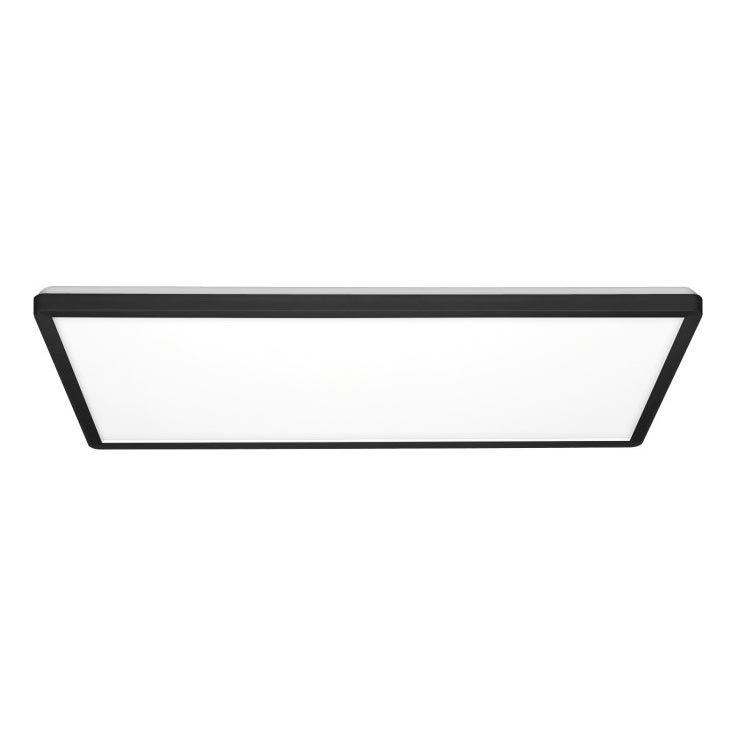 LED Bevestigd lichtpaneel NIVERA LED/32W/230V IP54 3000/4000/6000K 29,5x59,5 cm zwart