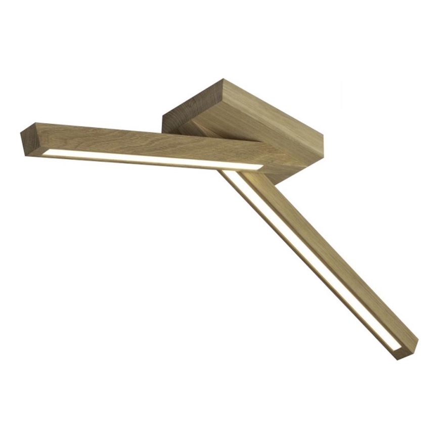 LED Bevestigde Hanglamp LINUS 2xLED/4,5W/230V mat eiken