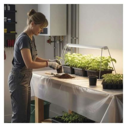 LED-binnengroeilamp voor planten GROW LED/15W/230V