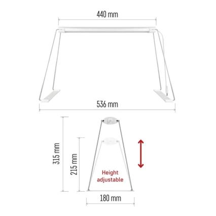 LED-binnengroeilamp voor planten GROW LED/15W/230V