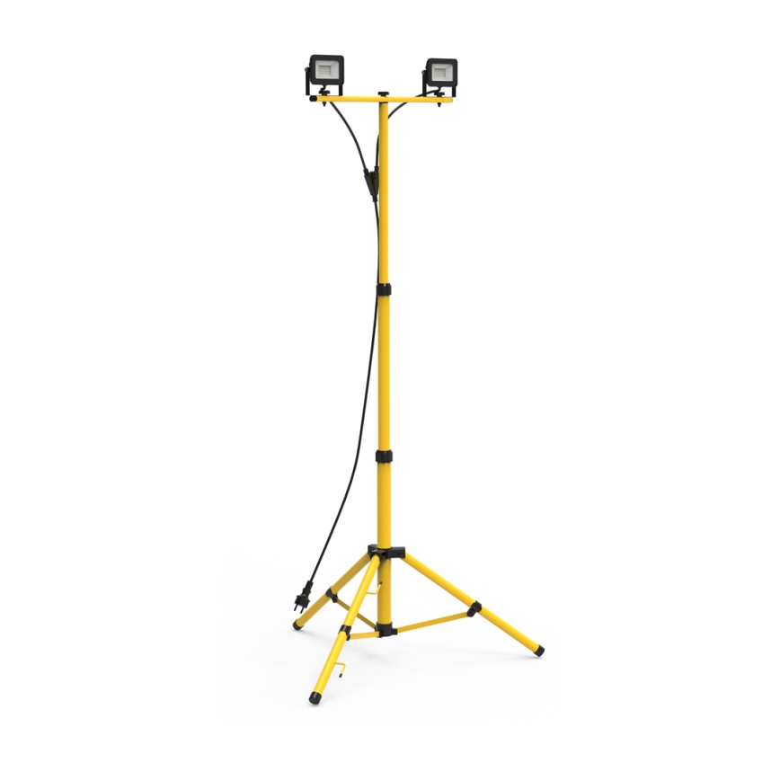 LED Bouwlamp met een standaard 2xLED/30W/230V 4000K IP44