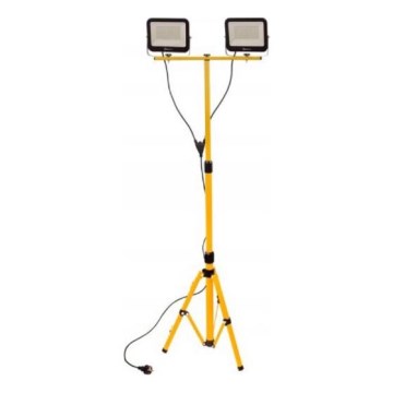 LED Bouwlamp met een standaard NOCTIS 2xLED/50W/230V 4000K IP65