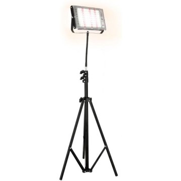 LED Bouwlamp met een standaard voor het kweken van planten FIRON LED/45W/230V IP54 zwart