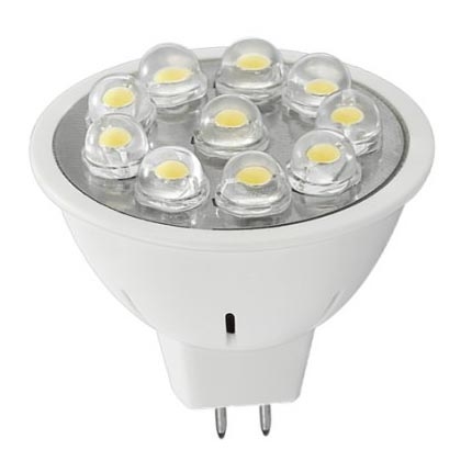 LED breedstraler lamp MR16 GU5,3 / 3W / 12V 6400K