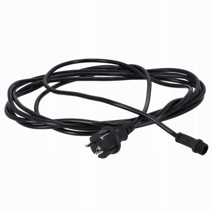 LED buiten decoratieve lichtslinger 20xE27/1W/230V 11,44 m IP44 zwart