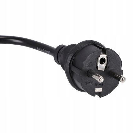 LED buiten decoratieve lichtslinger 20xE27/1W/230V 11,44 m IP44 zwart