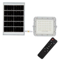 LED Buiten dimbaar zonne- Schijnwerper LED/6W/3,2V IP65 4000K wit + afstandsbediening