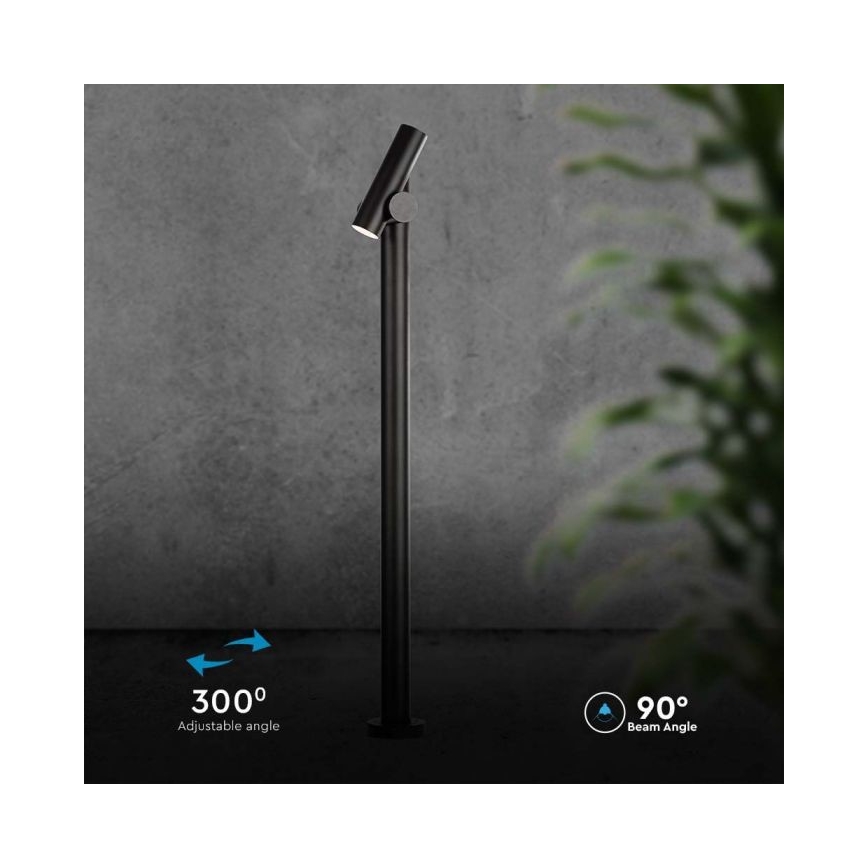 LED Buiten flexible lamp LED/4W/230V 3000K IP44 100 cm zwart