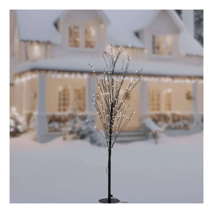 LED buiten kerstdecoratie 600xLED/3,8W/230V 120 cm warm wit IP44