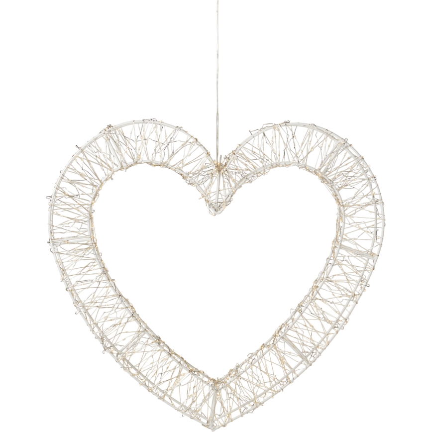 LED Buiten kerstdecoratie 720xLED/6W/230V 46 cm IP44 warm wit hart/wit