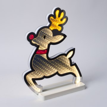 LED buiten kerstdecoratie LED/3,6W/230V IP44 warm wit rendier