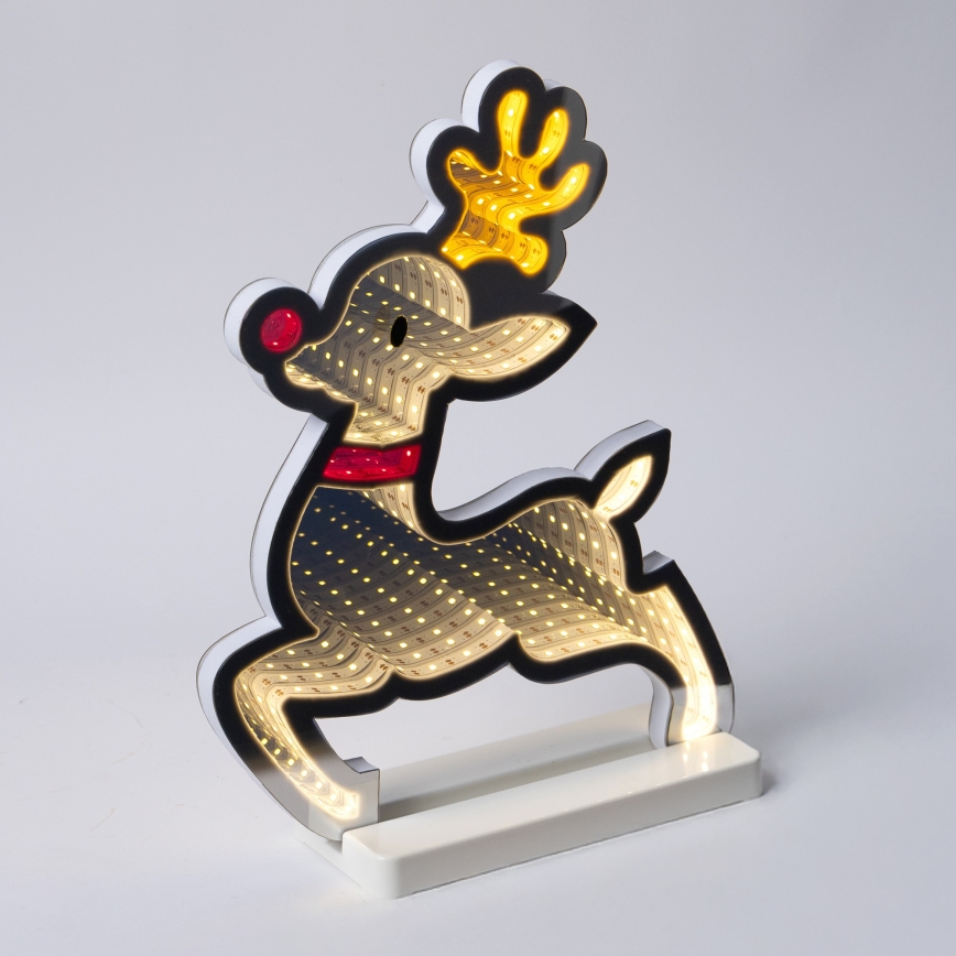 LED buiten kerstdecoratie LED/3,6W/230V IP44 warm wit rendier