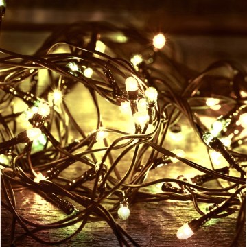 LED buiten kerstlichtsnoer 1000xLED/230V 8 functies 75 m IP44 warm wit