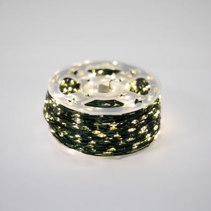 LED kerstverlichting voor buiten 1500xLED/230V 8 functies 153 m IP44 warm wit + afstandsbediening