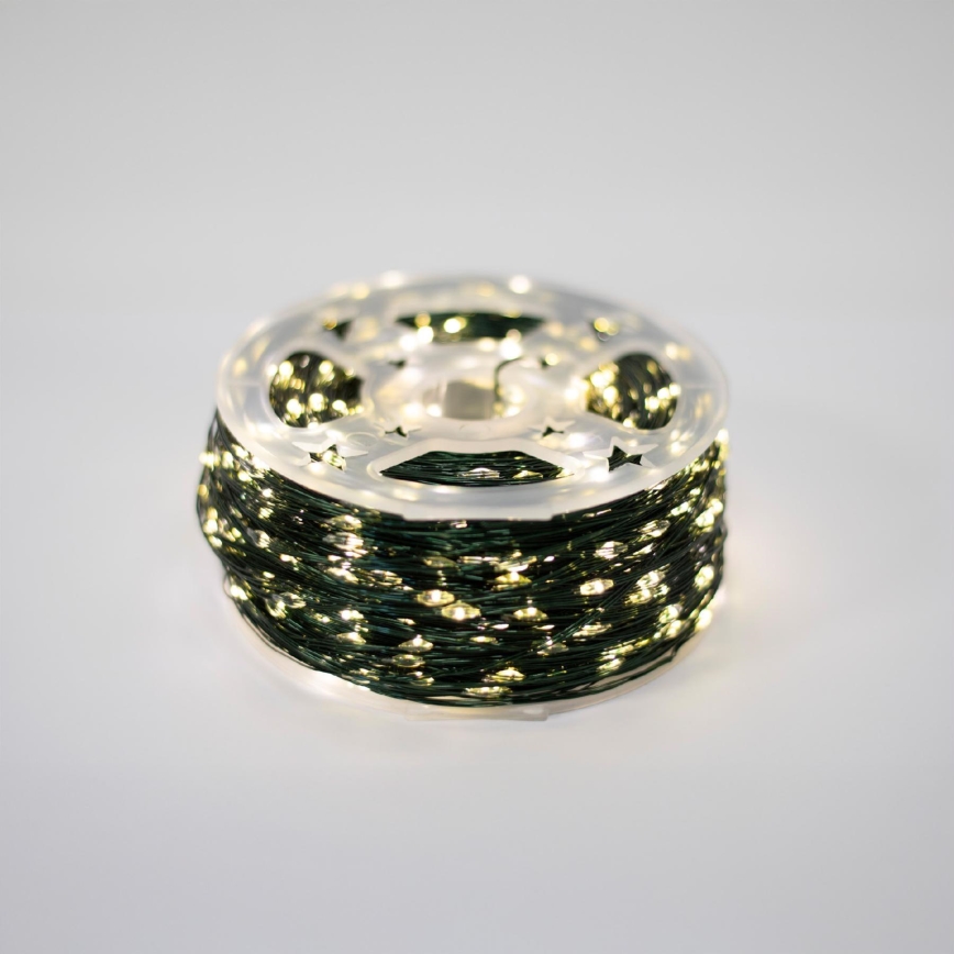 LED kerstverlichting voor buiten 1500xLED/230V 8 functies 153 m IP44 warm wit + afstandsbediening