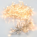 LED buiten kerstlichtsnoer 3000xLED/230V/8 functies 24,8 m IP44 warm wit