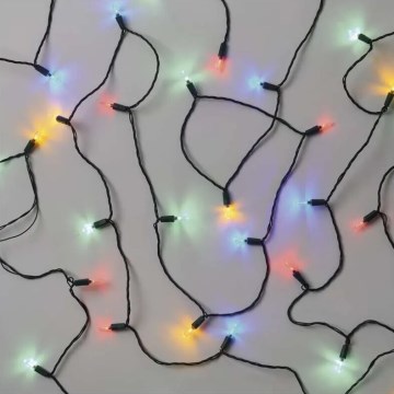 LED Buiten kerstverlichting 150xLED/27,35m IP44 multicolor