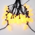 LED buiten kerstverlichting 20xLED/230V 14,5 m IP44 warm wit