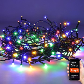 LED Buiten kerstverlichting 400xLED/8 functies 25m Wi-Fi Tuya IP44 multicolor/warm wit