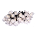 LED buiten kerstverlichting 40xLED/15m IP44 warm wit